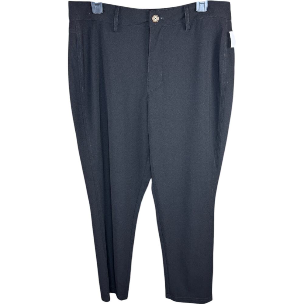 BCBGeneration Black Ankle‎ Trousers Women's Size Large Stretch Pants